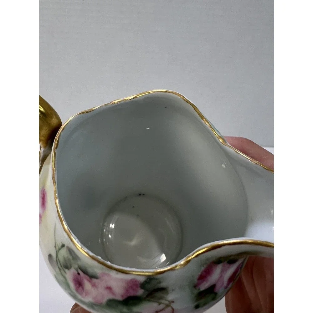 Rosenthal China Germany Classic Rose Collection 5.5” Creamer Jug Iris Gold gild